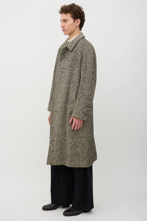 Burberry Tweed Coat