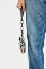 Burberry Tweed Check Shoulder Bag