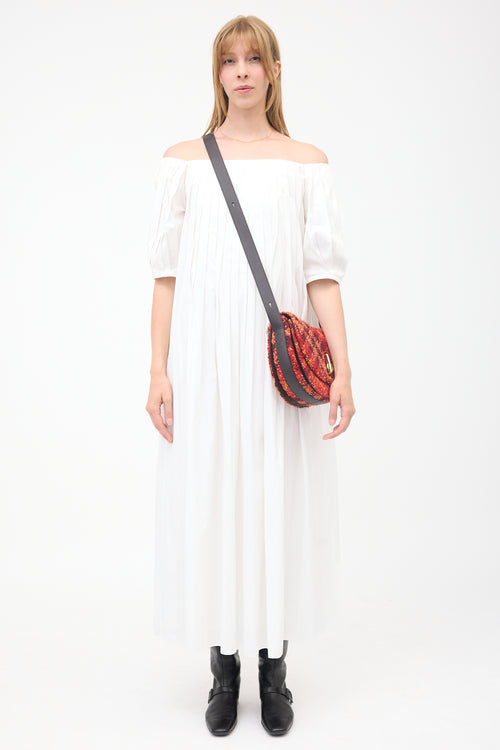 Burberry Tweed Medium Rocking Horse Bag