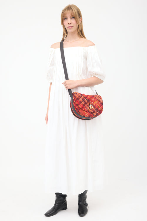 Burberry Tweed Medium Rocking Horse Bag