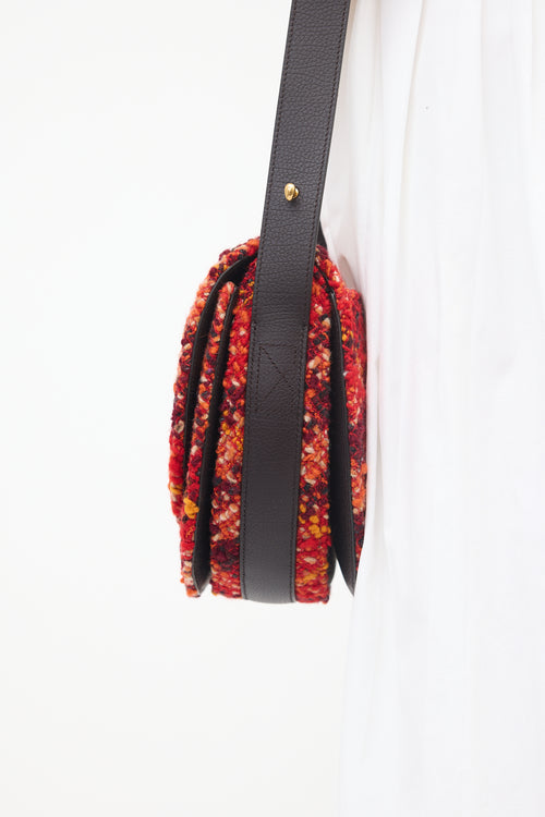 Burberry Tweed Medium Rocking Horse Bag