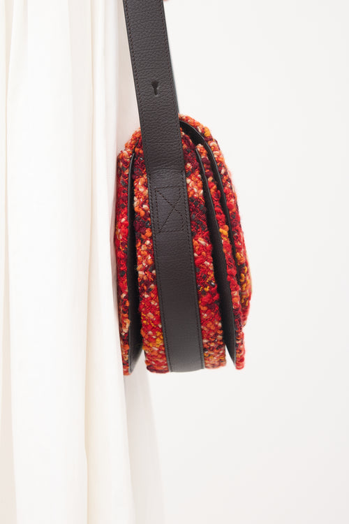 Burberry Tweed Medium Rocking Horse Bag