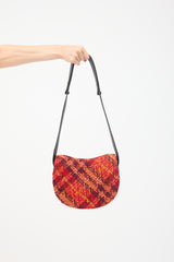 Burberry Tweed Medium Rocking Horse Bag