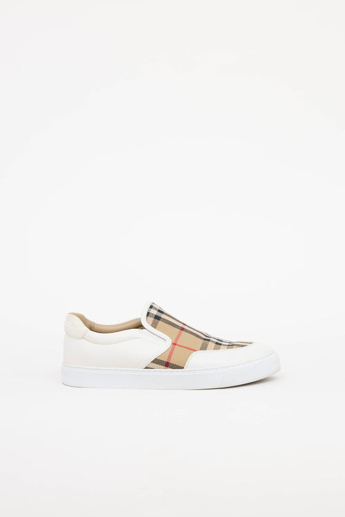 Burberry Vintage Check Slip-On Sneaker