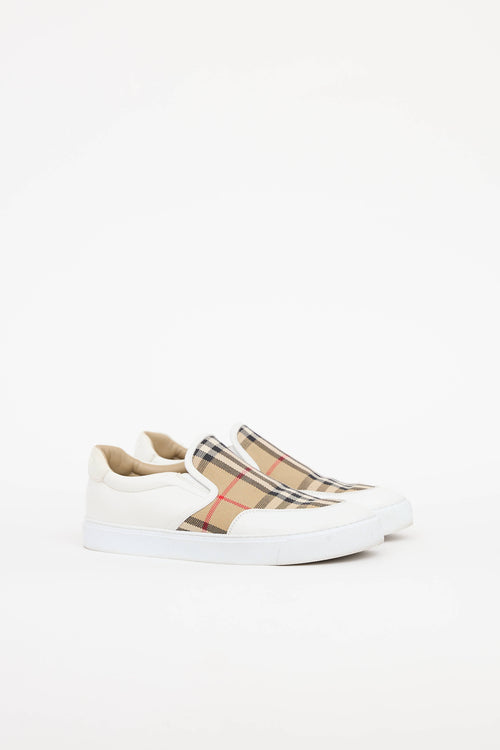 Burberry Vintage Check Slip-On Sneaker