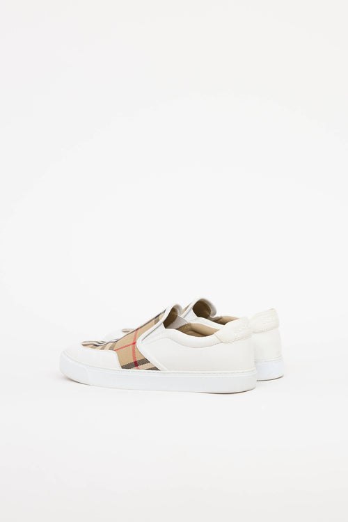 Burberry Vintage Check Slip-On Sneaker