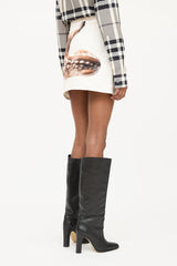 Burberry Graphic Mini Skirt