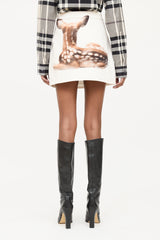 Burberry Graphic Mini Skirt