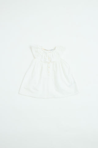 Burberry Kids Ruffled Lace Top