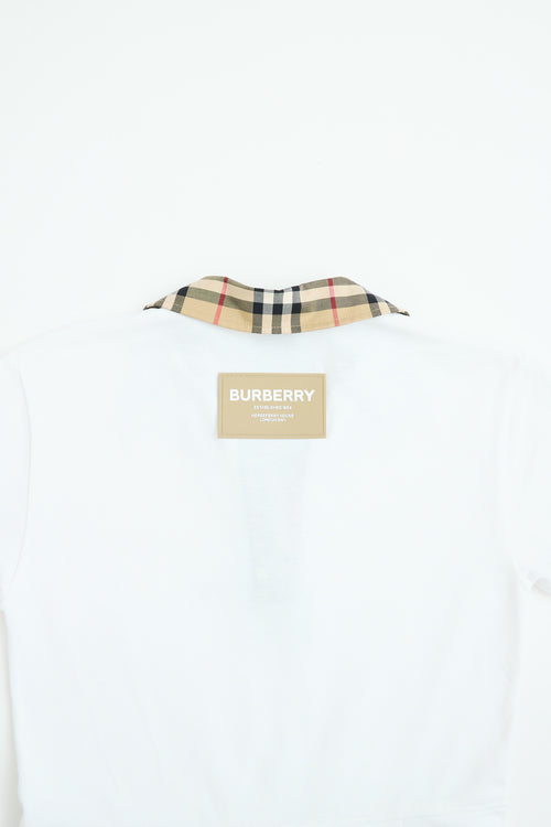 Burberry // Kids Cotton Pleated Polo Dress VSP Consignment Burberry // Kids Cotton Pleated Polo Dress VSP Consignment