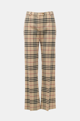 Burberry Wool Check Trouser