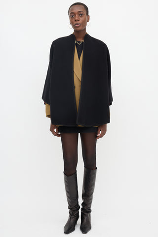 Burberry Wool Embellished Cape