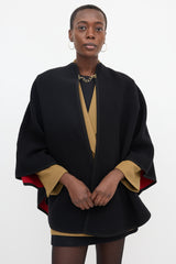 Burberry Wool Embellished Cape