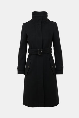 Burberry Wool & Cashmere Pea Coat