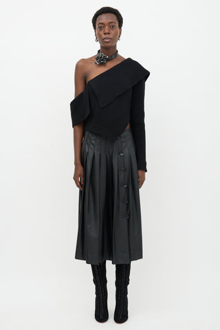 Burberry Wool Asymmetric Sweater