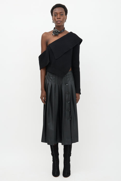 Burberry Wool Asymmetric Sweater