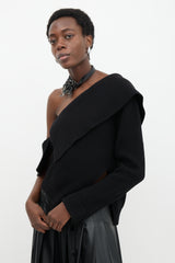 Burberry Wool Asymmetric Sweater