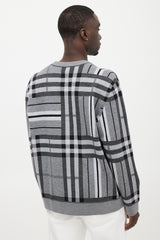 Burberry Wool Check Sweater
