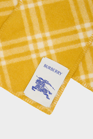Burberry Wool Check Hooded Scarf