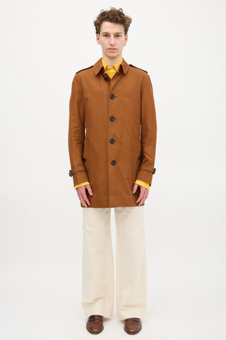 Burberry Wool Lined Trench Coat