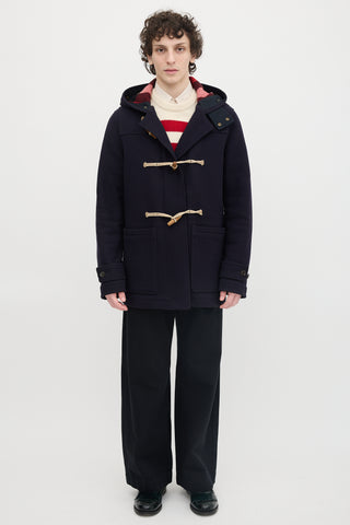 Burberry Wool Toggle Coat