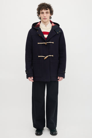 Burberry Wool Toggle Coat