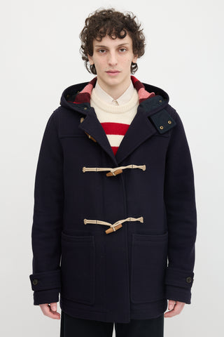 Burberry Wool Toggle Coat