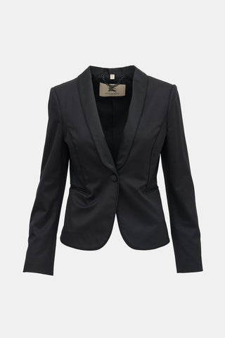 Burberry Wool Tuxedo Blazer
