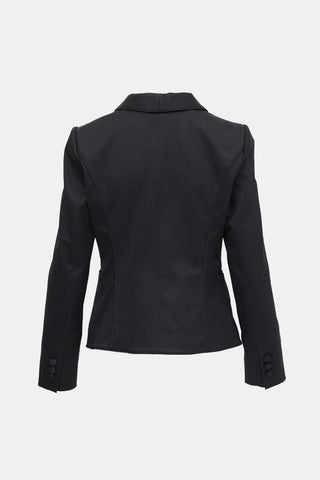 Burberry Wool Tuxedo Blazer