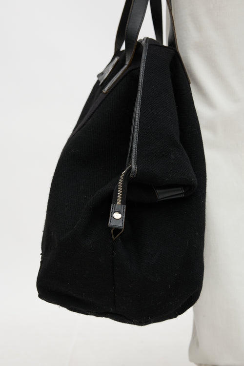 Burberry Wool Weekender Bag