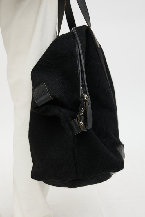 Burberry Wool Weekender Bag