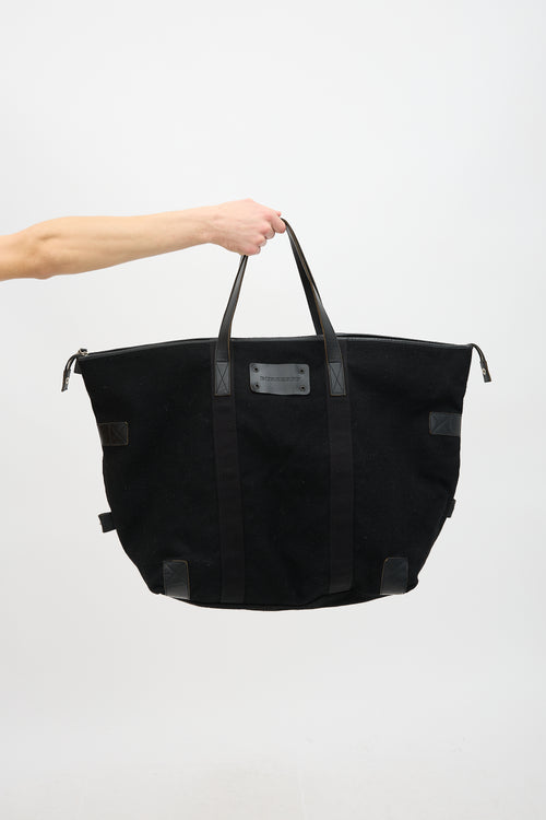 Burberry Wool Weekender Bag