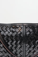 Burberry Woven Leather Tote Bag