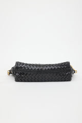 Burberry Woven Leather Tote Bag