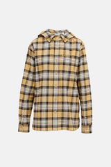 BurberryHooded Plaid Logo Shirt