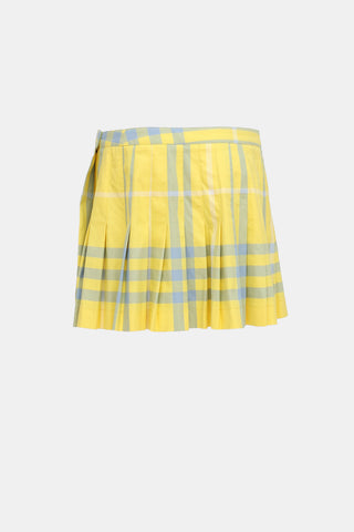 BurberryGolf Plaid Pleated Skirt