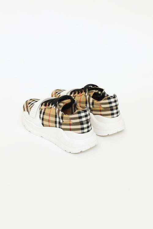 Burberry House Check Regis Sneakers