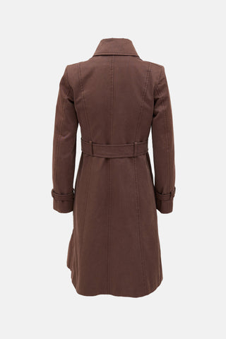Burberry Wool Trench Coat