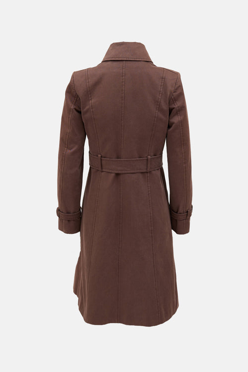 Burberry Wool Trench Coat
