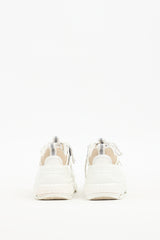 Burberry White & Beige Nova Check Arthur Sneaker