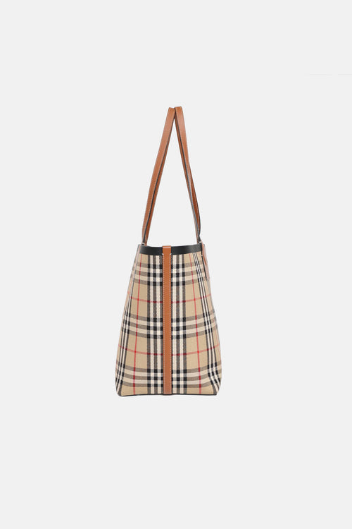 Medium Vintage Check London Tote Bag
