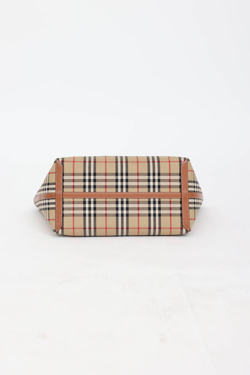 Medium Vintage Check London Tote Bag