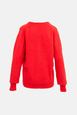 Burberry Wool V-Neck Sweater