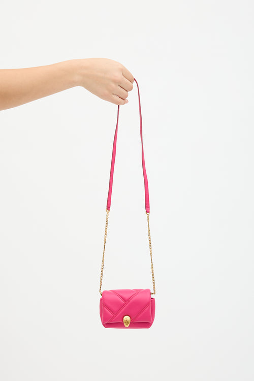 Bvlgari Leather Serpenti Cabochon Micro Bag