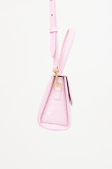 By Far Embossed Leather Mini Bag