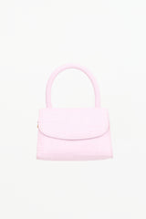 By Far Embossed Leather Mini Bag