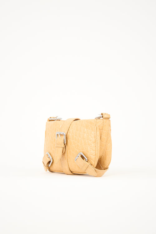 By Far Leather Murphy Foldover Bag