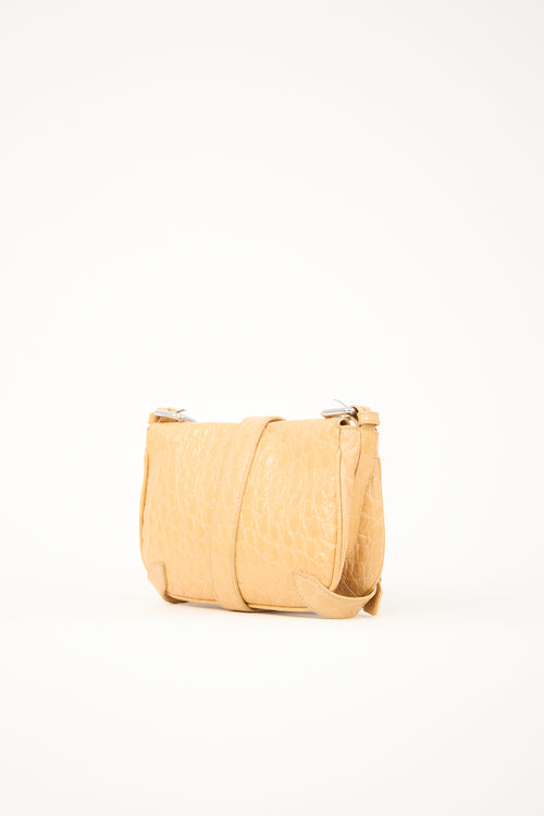 By Far Leather Murphy Foldover Bag