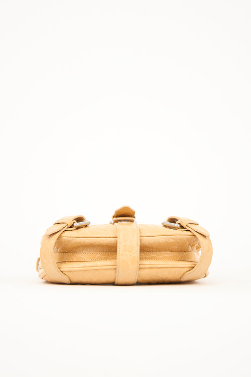 By Far Leather Murphy Foldover Bag