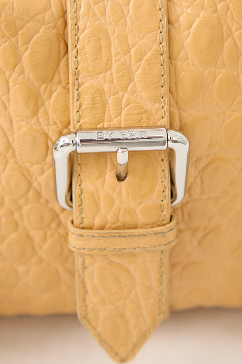 By Far Leather Murphy Foldover Bag